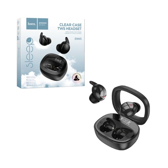 Hoco True Wireless Earbuds EW65 Shadow Black Hoco True Wireless Earbuds EW65 Shadow Black